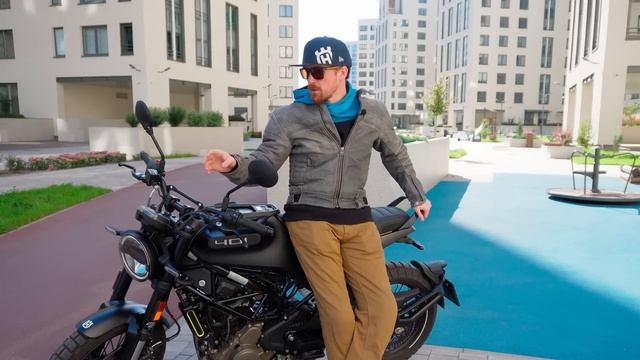 Husqvarna Svartpilen 401 2023 г. смотреть онлайн