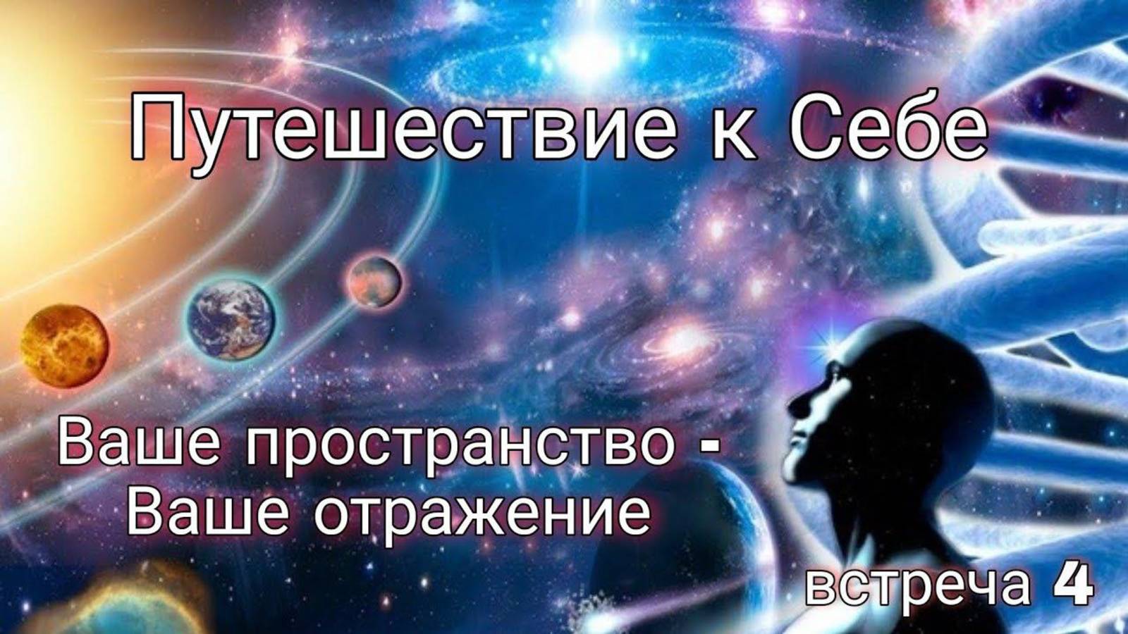 Встреча 4. Путешествие к Себе, Ваше пространство как Ваше отражение