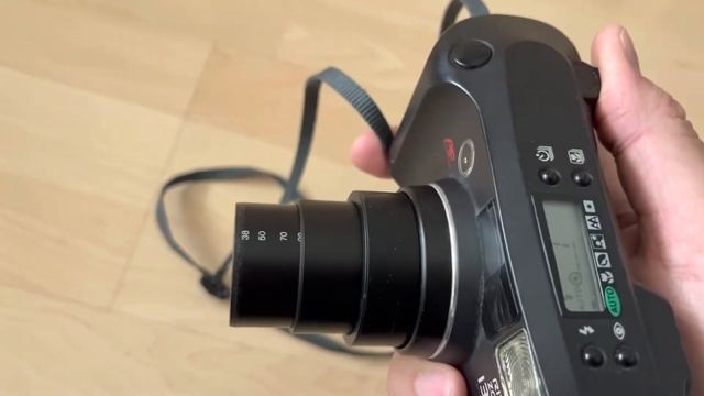 Vintage Minolta RIVA Zoom 135EX date 35mm film photo camera test смотреть онлайн