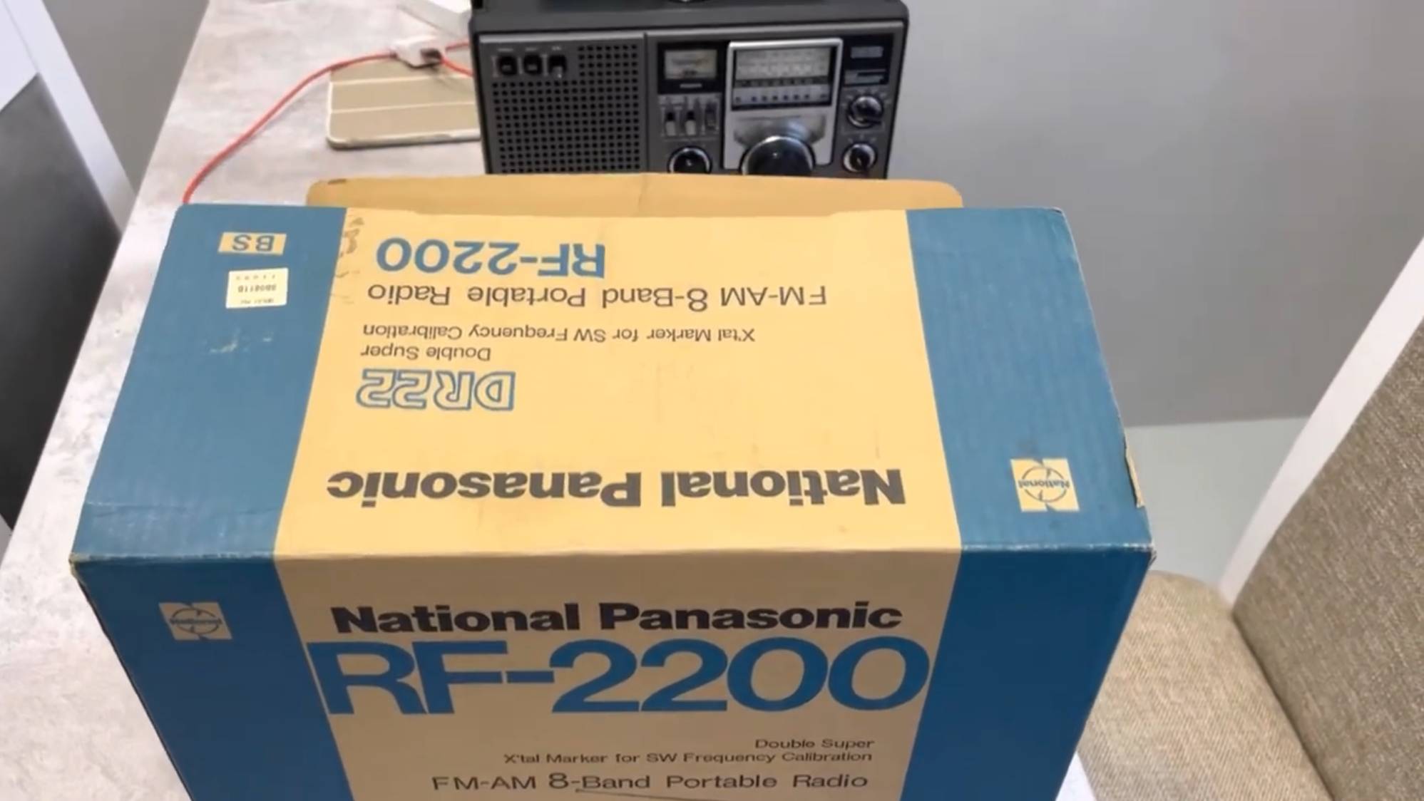 Настоящий ретро японский радиоприемник National Panasonic RF 2200 (DR22). Часть 3. смотреть онлайн