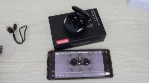 Беспроводные наушники Lenovo XT 92, с сенсорным управлением и индикацией зарядки. #AliExpress