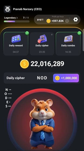12 July 2024 | 12 July Hamster Kombat Daily Cipher Codes | Daily Cipher Hamster Kombat Today #short
