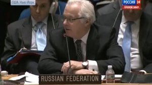 Виталий Чуркин   выступление в Совбезе ООН