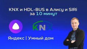 KNX и HDL-BUS в Алису и SIRi за 10 минут