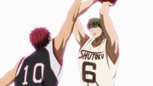 Kuroko No Basket Kagami vs Midorima (Seirin vs Shutoku)