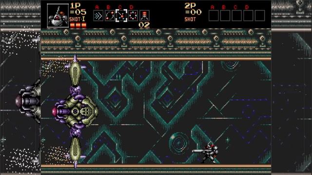 Contra: the Hard Corps (j), Brawny, no damage, путь 1-2