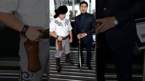 Бахтияр Артаев Пен Тимур Спатаев бірге қалыш көтеру