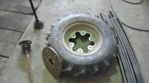 Самодельный мини зерновой комбайн (начало)