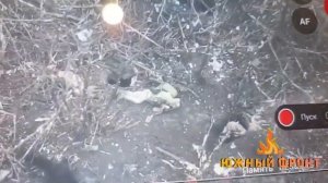 Редкие кадры рукопашной схватки в ходе штурма вражеских позиций