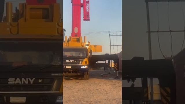 Sany mobile crane (120 Ton) mobile crane operator ,mobile crane