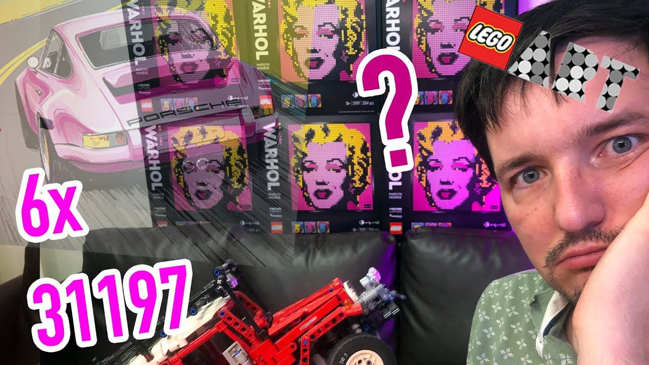 Из 6x 31197 LEGO Art Andy Warhol собрать ПОСТЕР с АВТО? смотреть онлайн
