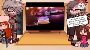 || Gravity Falls reacts to Bipper || 3/?? || Bipper AU || VALKYRIE