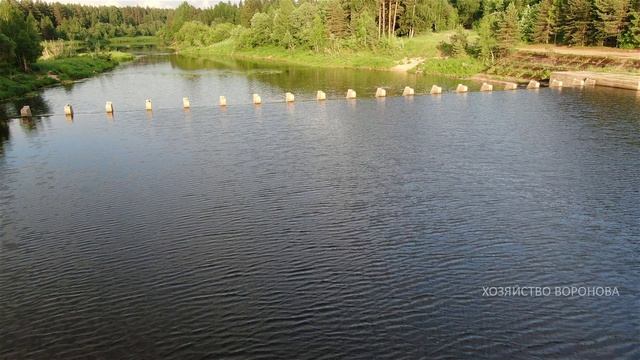 Плотина в Верхней Троице