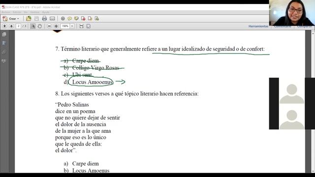 CLASE N°9 (8°BA): EJERCITANDO LOS APRENDIZAJES DE LOS TÓPICOS смотреть онлайн