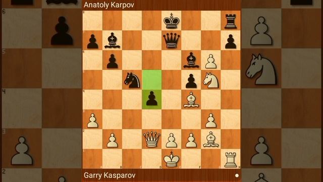Karpov Vs Kasparov Game 6/8 ,Turning Point смотреть онлайн