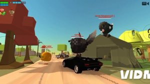 играю в 3 рандомных сервера в игре Chicken Gun (чикен Ган) часть 2.