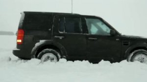 как засадить Discovery3  в глубокий снег??