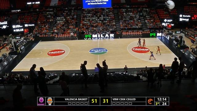 Valencia Basket Club SAD v VBW CEKK Cegled - Full Game - EuroCup Women 2019-20 смотреть онлайн