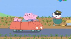 Свинка Пеппа Папа Свин пугало