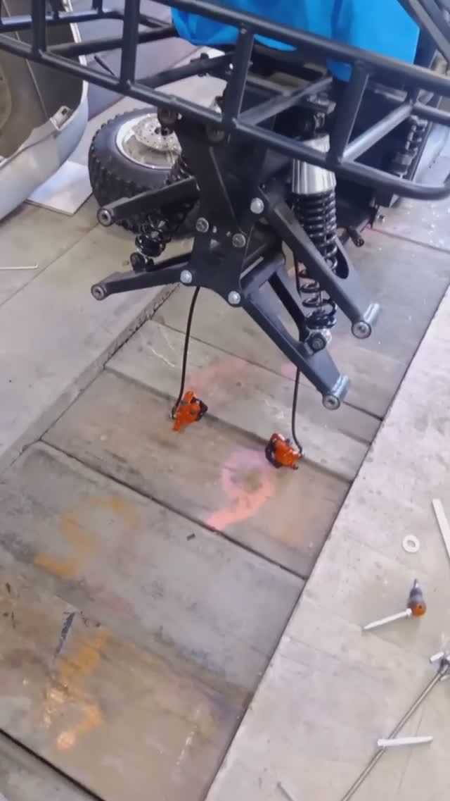 Ikingi (Citycoco) M11 PRO Trike переделка задних тормозов. смотреть онлайн