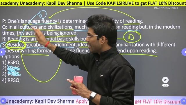 4 Day Capsule Course - 2 | Parajumbles & Sentence Rearrangement | Speed & Accuracy | Kapil Sir смотреть онлайн