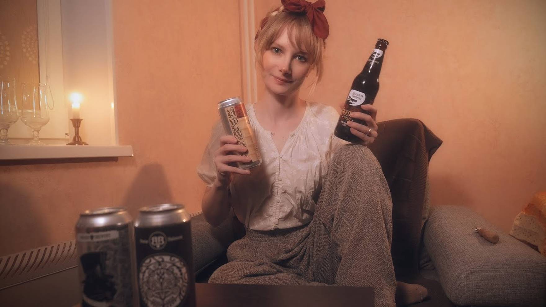 [Bluewhisper] ASMR Dessert Beer Tasting 🍫