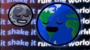 Луна и земля