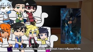 Boruto Characters React To Naruto Shippuden // Gacha React