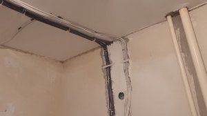 Электромонтаж во вторичке .Продолжение работ.