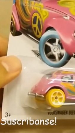 TH básico Volkswagen Beetle #hwcarsvicios #hotwheels