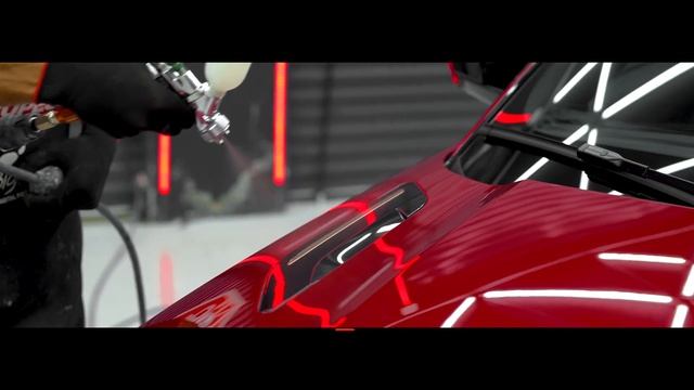 Red Range rover 2021 - Graphene Coating смотреть онлайн