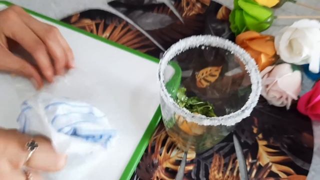 Легкий и доступный рецепт мохито.Asan və sərfəli mohito resepti