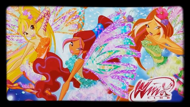 Винкс Клуб : Песня "Сиреникс на Английском". смотреть онлайн