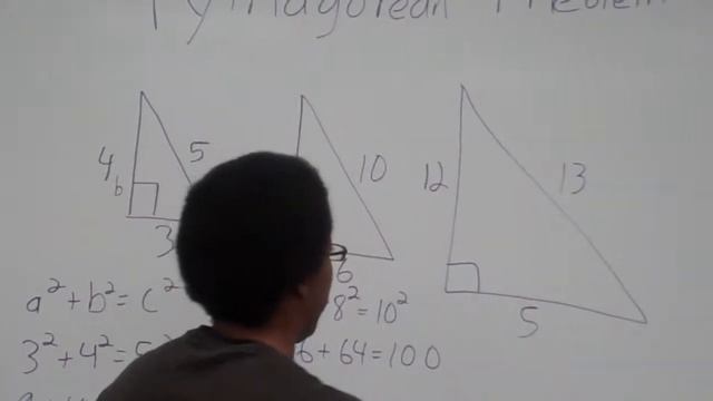 Pythagorean theorem Common Triangles Geometry