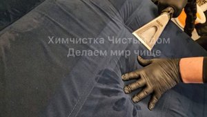 Химчистка дивана с моющим пылесосом Santoemma Sabrina Seilor Black SW15