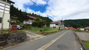 昔は渡し舟でしか行けなかった集落・福島県柳津町・田舎の散策