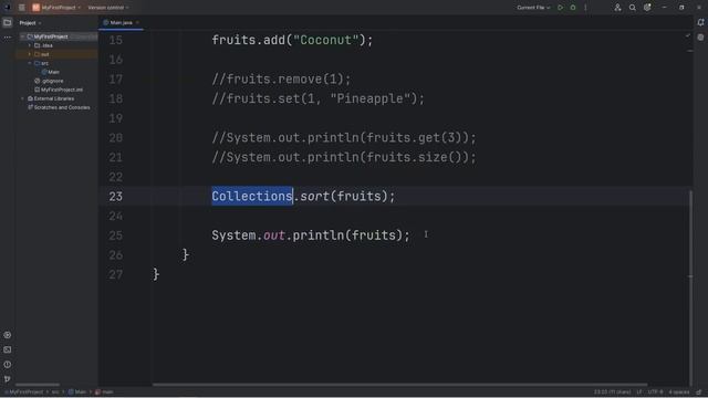 Learn Java ARRAYLISTS in 9 minutes _56