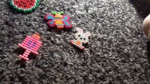 показываем что делали из аква-мозаики