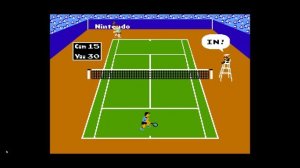 [NES] Tennis (1983) 35.6мб [VirtuaNES]