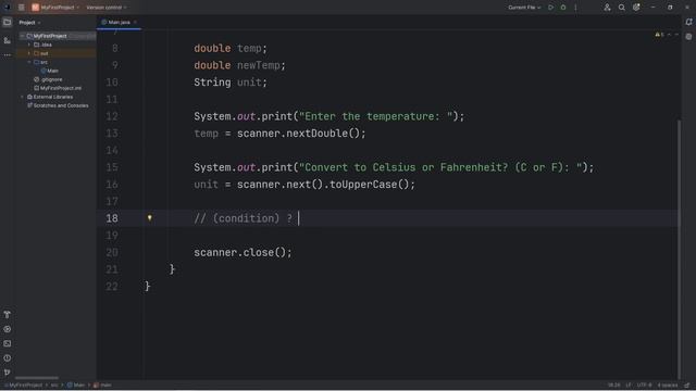 Lets code a TEMPERATURE CONVERTER using Java _17