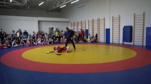 Кочерга...удержание...туше...победа! Греко-римская борьба