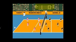 [NES] VolleyBall (1986) 100мб [VirtuaNES]