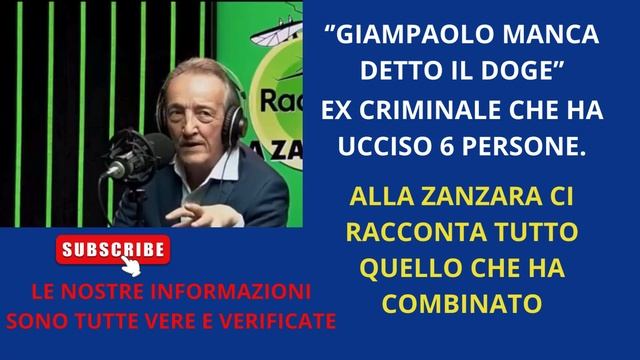 ‘’EX CRIMNALE’’. HO UCCISO 6 PERSONE E….. INTERVISTATO DA CRUCIANI смотреть онлайн