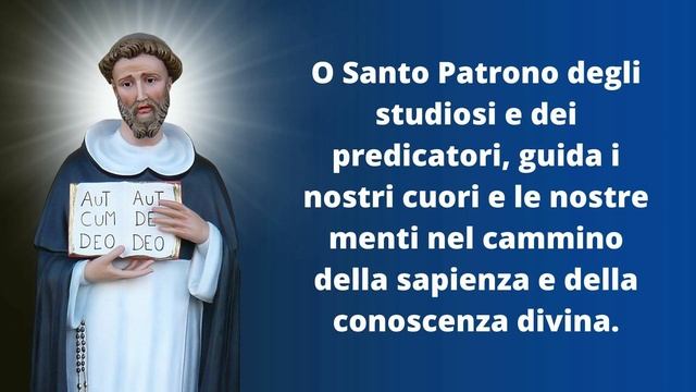 Preghiera a San Domenico di Guzman - 08 Agosto 2024