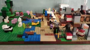 Мои мир Майнкрафт из Лего #Lego #Minecraft