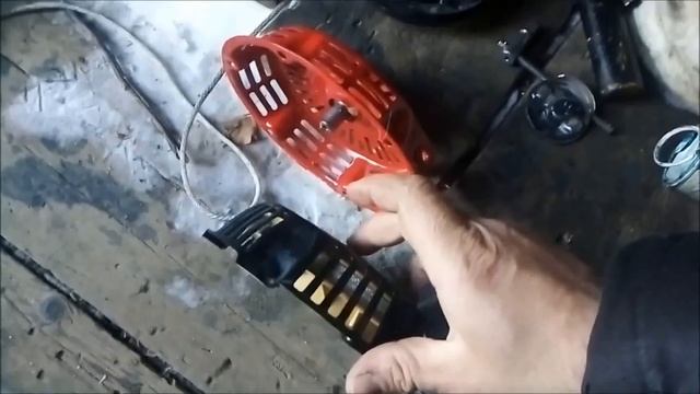 ремонт мотоблока нева замена ручного стартера. не совместимость ручных стартеров