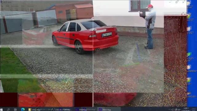 Intel RealSense Depth Camera D455 - początkowe próby mapowania obiektów 3D programem RTAB-MAP смотреть онлайн