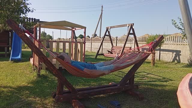 Стойка для гамака своими руками. Деревянная стойка для гамака смотреть онлайн