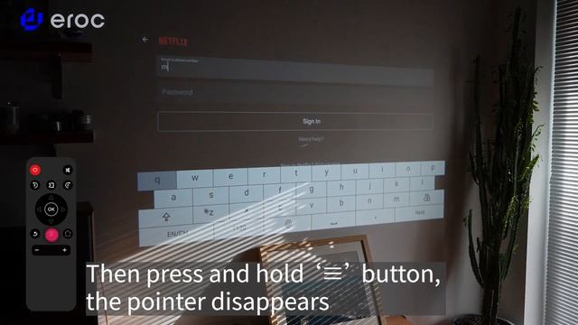 Eroc Max Projector - How to Operate