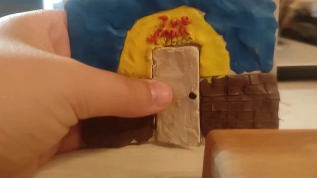 коллекция фигурок из пластилина.